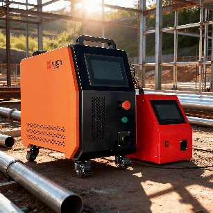 ပါးလွှာသောသတ္တုအလွှာများအတွက် Smart 800W 1200W Air-Cooled Handheld Laser Welding Machine